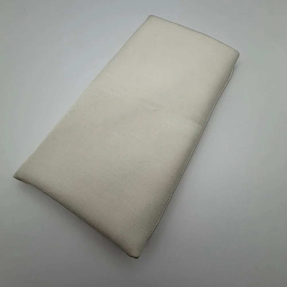 Shiraleah Chicago Reiki Clutch Ivory Embroidered Metallic Foldover Bag NWT‎